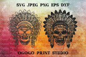 Download Indian Skull Svg Zentangle Svg Tribal Mandala Svg Cricut By Ogogo Print Thehungryjpeg Com