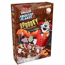 Cereales Frosted Flakes Spoooky Halloween Cereal Cereal Kelloggs Corn Flakes