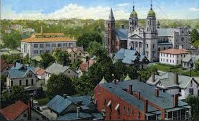 Aerial View Of St Peter S Catholic Church Mansfield Kentucky Vacation Mansfield Ohio Aerial View