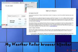 Stay in the know about current global. Remove My Weather Radar Virus Removal Instructions Tutorial