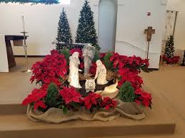 Love This Use White Poinsettias Church Christmas Decorations Altar Design Christmas Decorations