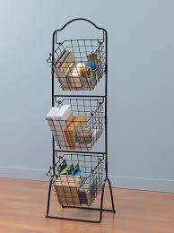 Amazonsmile Gourmet Basics By Mikasa 5217596 General Store 2 Tier Metal Mini Countertop Fruit Stor Wire Basket Storage Market Baskets Gourmet Basics By Mikasa