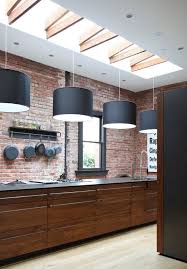 25 Modern Kitchens And Interior Brick Wall Design Ideas Modern Kitchen Interiors Brick Interior Wall Brick Kitchen