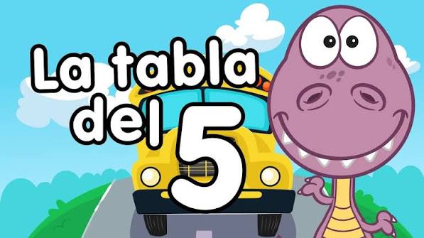 Tabla del 5 cantada - Canciones infantiles - Doremila