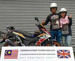 Sukan asia tenggara 2017), officially known as the 29th southeast asian games (or simply 29th sea games; Malaysian Couple Returns Home From Global Honda Rs150r Honeymoon Ride Bikesrepublic