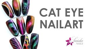 As nail design professionals we from saida nails know what matters. Cat Eye Gele Wunderschone Schnelle Nailart Designs Saida Nails Nailart Youtube