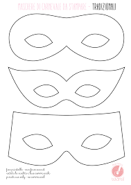 Maschere Di Carnevale Da Colorare Tradizionali Maschere Carnevale Decorazioni Carnevale