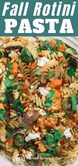 You Ll Love This Versatile Fall Pasta Recipe Beautiful Rotini Pasta With Butternut Squash Brussels Sprouts And S Fall Pasta Autumn Pasta Recipes Rotini Pasta