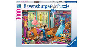Hier finden sie bestimmt mehr als ein lieblingsmotiv. Ravensburger 15276 Seamstress Shop 1000 Teile Puzzle
