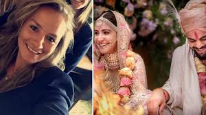 #anushkasharma# viratkohli#bollywoodinfocusanushka sharma and virat kohli shares inside wedding video on first wedding anniversarysubscribe to bollywood inf. How Danielle Wyatt Wished Virat Kohli Anushka Sharma After Proposing To Him In 2014