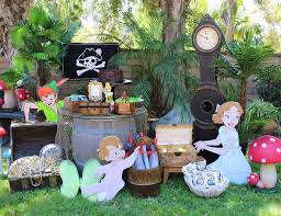 Peter Pan Birthday Off To Neverland Catch My Party Peter Pan Party Tinkerbell Party Theme Peter Pan