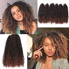 Available in 14 and 22 inches. 30cm 1b 30 30cm Marlybob Crochet Hair 6 Small Bundles Crochet Braids Jerry Curly Hair Extensions Ombre Synthetic Braiding Hair 1b 30 Buy Online At Best Price In Uae Amazon Ae