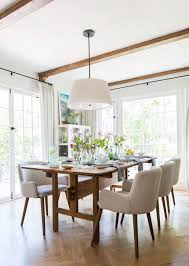 From modern oak to pearly white finishes we carry a wide selection of tables and chairs to suit nearly any style. Setting The Table With Parachute S New Table Linens Emily Henderson Luxury Dining Room Dining Room Small Casual Dining Rooms