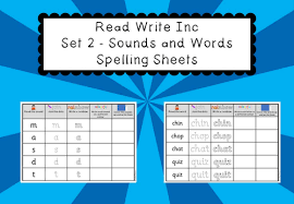 From i.pinimg.com check spelling or type a new query. Phonics Read Write Inc Set 2 Sounds And Words Spelling Sheets Teaching Resources