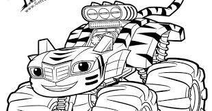 Blaze and the monster machines coloring book 10. Stripes Blaze And The Monster Machines Coloring Pages Truck Coloring Pages Monster Truck Coloring Pages Kids Printable Coloring Pages