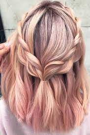 18 Medium Length Hairstyles For Thick Hair Spring Hair Color Hair Styles Short Hair Styles