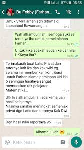 Kesan dan pesan untuk sekolah smk. Testimoni Kisah Sukses Dan Kesan Siswa Dan Alumni Belajar Di Latis Privat