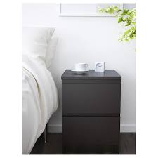 • ikea's hemnes nightstand in white stain • drawer pulls • medium weight fabric, such as linen • mod podge • large paintbrush or the mod materials: Malm 2 Drawer Chest Black Brown 15 3 4x21 5 8 Ikea