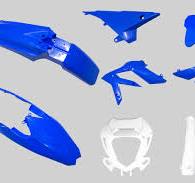 Complete Plastic Kit, X-Trainer, Blue, 2020-2022