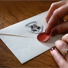 Start by adding the hogwarts crest to the to of the letter. Harry Potter Hogwarts Acceptance Letter Set Minalima Harry Potter Elephant Bookstore