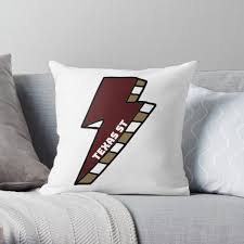 Tenzij het object door de fabrikant is verpakt in een verpakking die niet voor detailhandel is bestemd, texas state pillow panels 8 panels. Texas State University Throw Pillow By Mynameisliana Redbubble