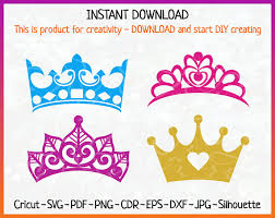 40 Off Crown Svg Tiara Svg Crown King Svg Clipart Iron On Transfer Crown Royal Svg Instant Download Coloring Books Cute Poster Clip Art