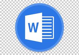 Microsoft word includes many templates for commonly used types of documents. Microsoft Word Microsoft Office 2016 Computer Icons Png Clipart Area Blue Brand Circle Computer Software Free