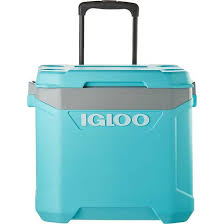 This igloo rolling cooler has a recessed drain plug that's designed for ease in emptying melted ice and cleaning. Igloo Latitude Roller 60 Qt Cooler Academy Igloo Cooler Latitude