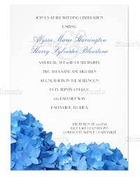 Blue Hydrangeas Custom Wedding Invitation Template Hydrangeas Wedding Blue Hydrangea Wedding Wedding Invitations