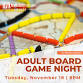 IN PERSON: Adult Board Game Night event image