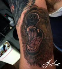 If you need other size, please contact me. Forever Art Tattoo Studio Bear Tattoo Art