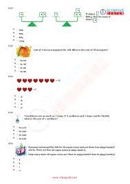 Class 4 Maths Olympiad Worksheet 03 Math Olympiad 4th Grade Math Worksheets Maths Paper