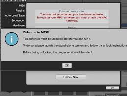 Please refer to unlocking mpc essentials. Bug Register Serial Mpc Essential Garage Band Forum Akai Professional Mpd218 Audiofanzine