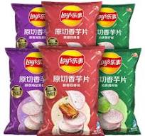 Lay's Чипсы из Таро со вкусом Лайма - Упаковка для перекуса 360г