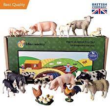Solid Plastic Farm Animal Toys Farm Animal Toys Pet Toys Plastic Farm Animals