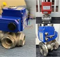 Van bi điều khiển điện Geko | Van bi nhựa - gang - inox 304/316.