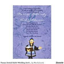 Funny Jewish Rabbi Wedding Invitation Zazzle Com Jewish Wedding Invitations Wedding Invitations Wedding Preparation