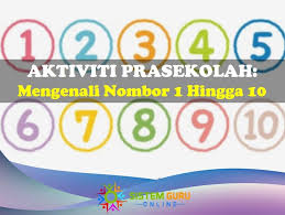 © © all rights reserved. Aktiviti Prasekolah Mengenali Nombor 1 Hingga 10