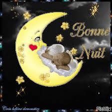 Bonne nuit, la lune ! Hd Bonne Nuit Avec Lune Et Bebe Ange Picmix