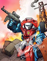 Transformers Autobot Gears G1 Art - Etsy