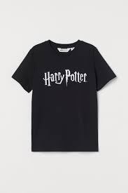 Nyomott mintás póló - Fekete/Harry Potter - GYEREK | H&M HU