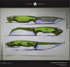 Reptile Knives Design Aslan Chik Knives Design Knife Knife Patterns Knife Design