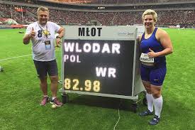 Sportpoland's anita wlodarczyk saved her energy in the stifling heat on sunday as she threw the hammer past the qualification mark in one go, on course to potentially become the first woman to win an individual olympic athletics event three times in a row. Wlodarczyk Extends Hammer World Record In Warsaw Report World Athletics
