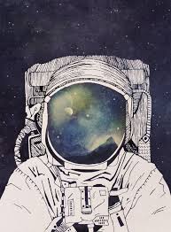 Dreaming Of Space Art Print By Tracie Andrews Society6 Astronaut Art Space Poster Space Drawings