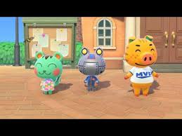 I was looking at the animal crossing wiki to look at the frog villagers for something and i accidentally found me as a frog. Mint Ribbot Kevin Singing Drivin Animal Crossing New Horizons Youtube