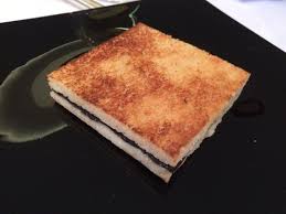 A Slice Of A Caviar Papierusse Some Cheese Optional And Toasts Make For The Best Croque Monsieur Ever Our Papi Gourmet Snacks Recipes Croque Monsieur
