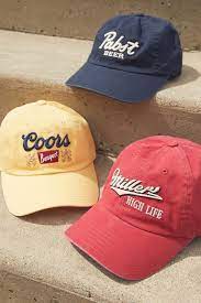 Miller High Life Baseball Hat Urban Outfitters Baseball Hats Girls Baseball Hats Hats For Men