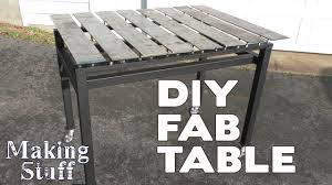 Welding table 3d cad model library grabcad. Diy Welding Fabrication Table Stronghand On A Budget Youtube