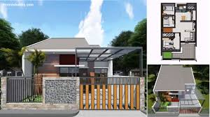 Setiap kamar memiliki jendela untuk memudahkan sirkulasi. Desain Dan Denah Rumah Minimalis Modern 7x14 M Dengan 3 Kamar Tidur Juga Ada Mushola Dalamnya Homeshabby Com Design Home Plans Home Decorating And Interior Design