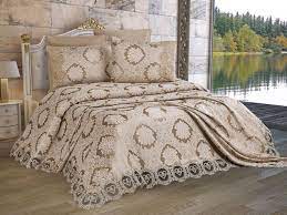Birbirinden şık ve kaliteli pike modelleri english home'da! Zemra Cift Kisilik Pike Takimi Cappucino Alkapida Com